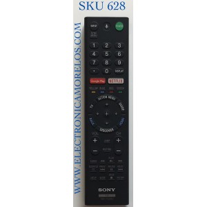 CONTROL REMOTO PARA TV SONY SMART TV / NUMERO DE PARTE   RMF-TX200U / EMJR-TX200U / 4251A-TX200U / MODELOS / XBR-43X800D / XBR-49X800D / XBR-55X700D / XBR-65X750D / XBR-75X850D
